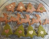 クリスマスクッキー 苺と抹茶作り方8写真