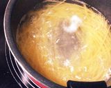 バター風味ツナとほうれん草のパスタ♡作り方1写真