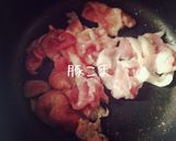 豚キムチスパニッシュ風オムレツ♪作り方4写真