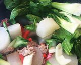 豚肉と 大根の オイスターソース炒め作り方5写真