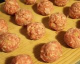 簡単☆お弁当にも♪アレンジ自在な肉団子☆作り方3写真