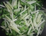 節約☆大根の皮と葉のきんぴら作り方6写真