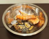 本格*魚介のトマトクリームスープパスタ作り方10写真