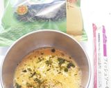 魚肉ソーセージとあおさの玉子焼き作り方1写真