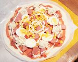 パーティー☆テリヤキピザ☆ポテトピザ作り方6写真