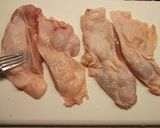 クリスマスに☆照り焼きチキン　チーズのせ作り方1写真