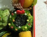クリスマス☆崩れないブロッコリース♪作り方5写真