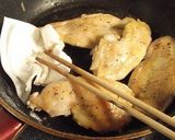 クリスマスに☆照り焼きチキン　チーズのせ作り方9写真