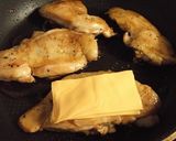 クリスマスに☆照り焼きチキン　チーズのせ作り方13写真