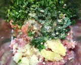 丸い。とり餃子をポン酢で作り方1写真