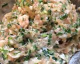 丸い。とり餃子をポン酢で作り方2写真