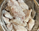 ささみ唐揚げの三杯酢あんかけ作り方4写真
