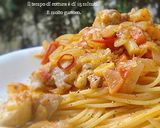 本格*魚介のトマトクリームスープパスタ作り方34写真