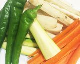 野菜そのまま＊野菜スティックの素揚げ作り方4写真