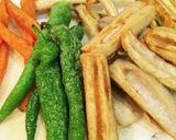 野菜そのまま＊野菜スティックの素揚げ作り方5写真