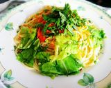絶品！からすみとキャベツのパスタ♪作り方6写真