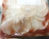 簡単もう一品、作り置きに大根の梅漬け作り方3写真