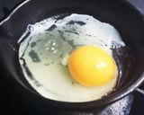 シマスキde目玉焼き。(笑)作り方3写真