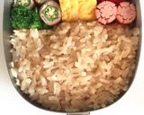 キャラ弁☆バカボンのパパ作り方1写真