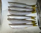 あかカマスの塩焼き、おろし、カボス添え作り方2写真