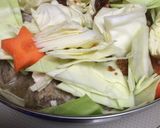 巻かないロールキャベツもどき鍋作り方2写真