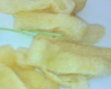 簡単～豆苗と油揚げの炒めもの作り方1写真