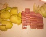 じゃがいもべーこんたまねぎのコンソメ煮作り方1写真