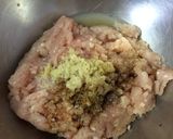 ふわふわ⁉︎鶏だんごタネ作り方2写真