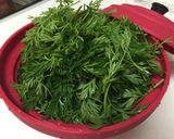 人参の葉っぱとツナのサンドイッチ作り方1写真