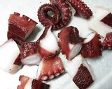 簡単おつまみ☆バッター液でたこのから揚げ作り方2写真