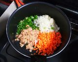 チキンピラフのオムライス作り方2写真