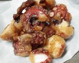 簡単おつまみ☆バッター液でたこのから揚げ作り方8写真