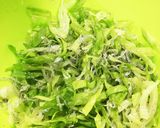 超簡単！レタスとじゃこのごま油和え♡作り方2写真