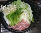 こだわりピリ辛肉みそ！ヘルシー坦々鍋作り方3写真