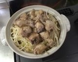 鶏手羽元のニンニク塩鍋作り方7写真