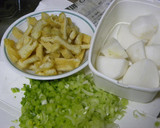 かぶと油揚げのさっと煮作り方1写真