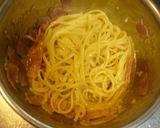 卵で濃厚カルボナーラ♪生クリーム不要作り方5写真