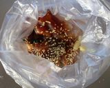 簡単☆鶏胸肉の揚げないオイスター唐揚げ。作り方2写真
