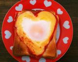 食パン❥ハート作り方4写真