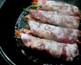 簡単！いんげんと人参の肉巻き☆彡作り方5写真