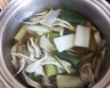 ダイエット☆舞茸と長ネギのスープ☆52㌍作り方4写真