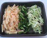 創味シャンタンdeじゃがいも青椒肉絲作り方1写真