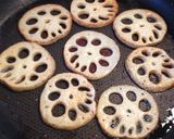 【漢肴】れんこんのオリーブオイル焼作り方4写真
