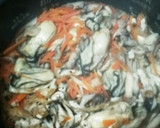 ♪炊き込みご飯♪牡蠣と茸のおこわ作り方16写真