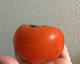 完熟柿と辛ーいチリソースの和風炒め作り方3写真