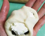 クリームチーズとレーズン☆パン作り方4写真
