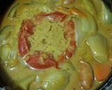 カレー風味のトマトホワイトシチュー作り方3写真