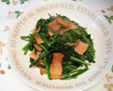 ほうれん草とベーコンのソテー作り方5写真