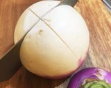 丸ごとかぶのあんかけ添え作り方3写真