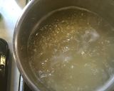 牡蠣と春菊のパスタ ペペロンチーノ作り方9写真
